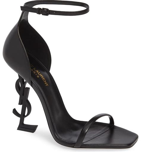 ysl black opyum heels|ysl heels black price.